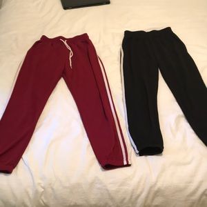 2 pairs sweatpants